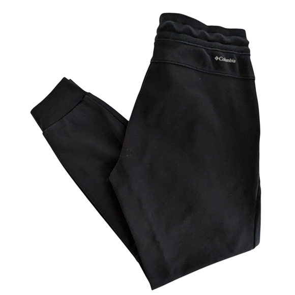 Columbia Black Joggers Size Medium - Picture 1 of 9